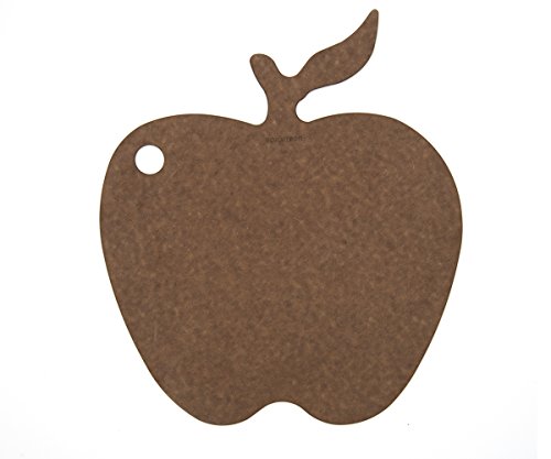 Epicurean Cutting Surfaces Novelty Series Cutting Board, Apple, Nutmeg