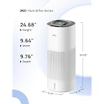 DREO Smart Evaporative Humidifier Large Room up to 1000ft², 10L Tank - Image 2