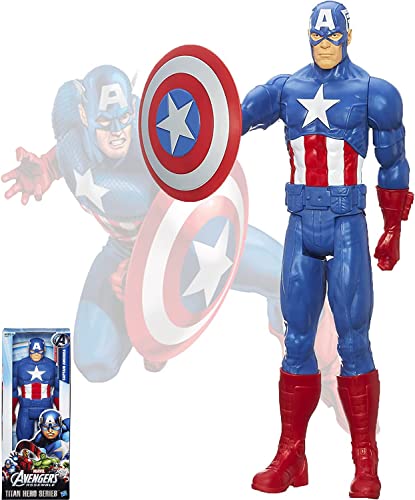 Titan Hero Series Captain America 12-Inch Action Figure¡­ #TOP20