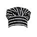 Oyfel. Chat Chef Chapeau Bonnet Toque Noire Professionnelle de Chef Toque De Cuisinier Toque Chapeau Chef Noir Cap Cuisine Chef Cap Cuisinier pour Restaurant Cuisine Barbecue Champignon Style