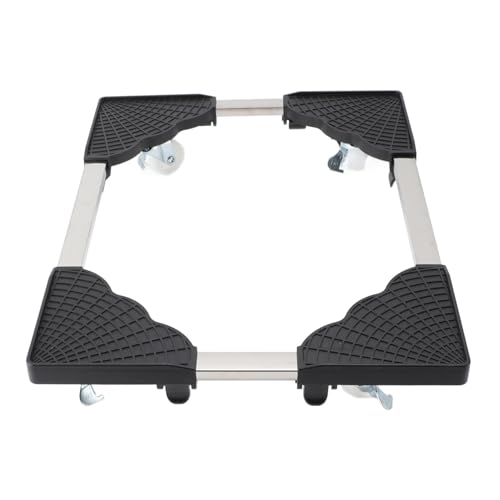 Soporte para CPU de PC con ruedas giratorias, soporte móvil retráctil universal para torre de computadora, carrito rodante para hogar y oficina miniatura 1