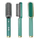 Peace Tech 2in1 Hair Straightener & Curler Brush, Hair Straightening Iron With Built-in Comb, Fast Heating & 6 Temp Settings & Anti-Scald, Perfect For Home Hair Styler gallery image