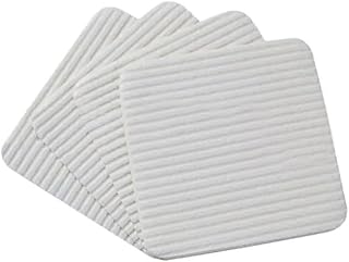 Carpet mat Fixture, Washable Fixture for Carpet, New Material for Hardwood Floor Anti Slip Carpet mat, Carpet Tape: fix The Carpet in Place and Make The Corners Flat 4 * 4 inches
