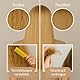Flortree Seidenhaube zum Schlafen für gesunde Haare über Nacht | Erhält Lockenform, verhindert Frizz & Haarbruch | Für Damen mit Allen Haartypen (Champagner)