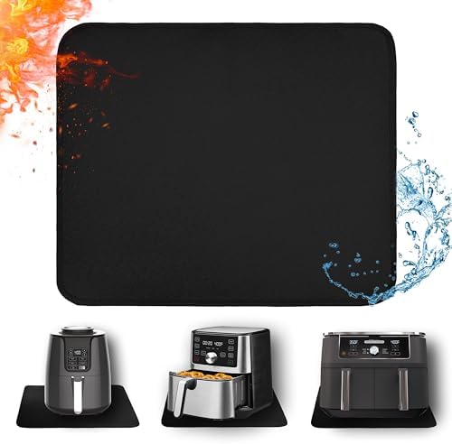 Heat Resistant Mat for Air Fryer 15x18 Black Review