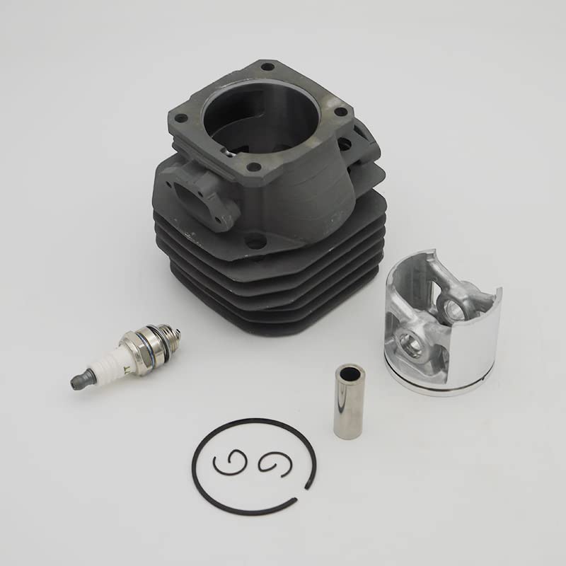 Pistón de Cilindro de 48mm para Kit de bujías para Husqvarna 262 262XP 261, repuestos de Motosierra de jardín a Gas