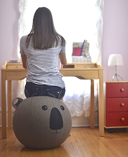 Vivora Niko - Sitting Ball Chair for Office and Home, Lightweight Self-Standing Ergonomic Posture Activating Exercise Ball Solution with Handle & Cover, Classroom & Yoga - Thumbnail 3