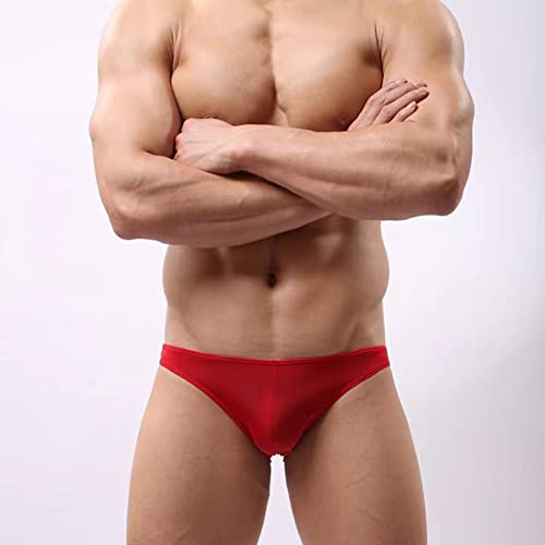 Men's Low Rise Thin Silky Comfy Underpants Smooth Underwear Briefs3