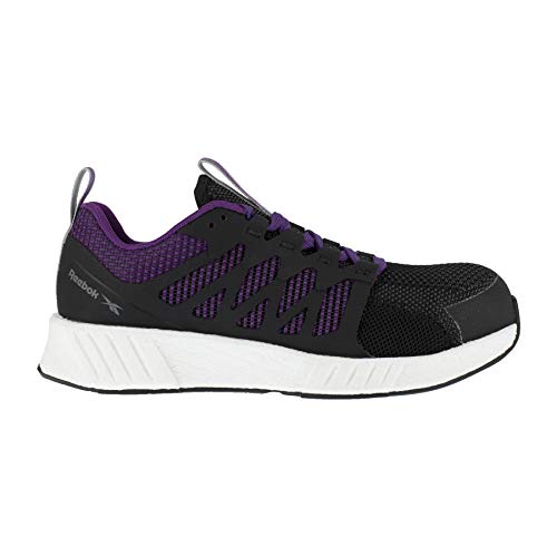 Reebok Women's Fusion Flexweave Work Composite Toe Black 9 M