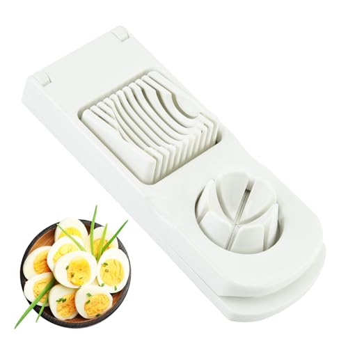Cortador De Huevos | Cortadora Multiusos 2 en 1 para Fruta Blanda,Utensilio De Cocina Separador Para Desayuno Ensaladas Frutas Verduras Picnic Preparación Comida