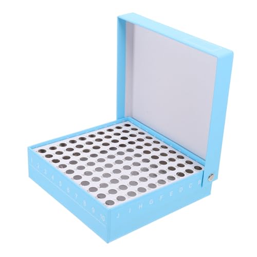 FUNOMOCYA Microcentrifuge Tube Storage Freezer Container Box for Efficient Lab Storage