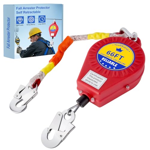 YouBXupup Self Retractable Lanyard 66ft