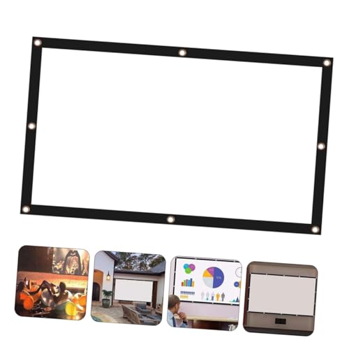 Écran de projection pliant en polyester léger et rétractable pour l'extérieur - 5