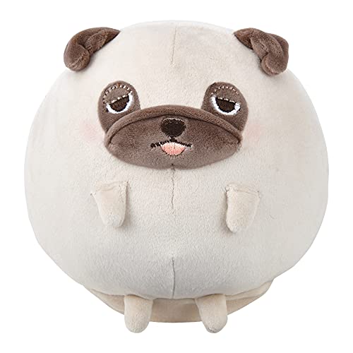 りぶはあと ウォームミニクッション 温活アニマルズ パグのハナ ぬいぐるみ 抗菌 84057-32
