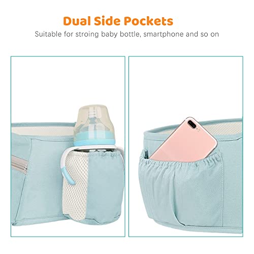 Camnoon Mochilas De Canguru Carregador De Bebê Carregador de Bebe Canguru Material de Algodão Puro D