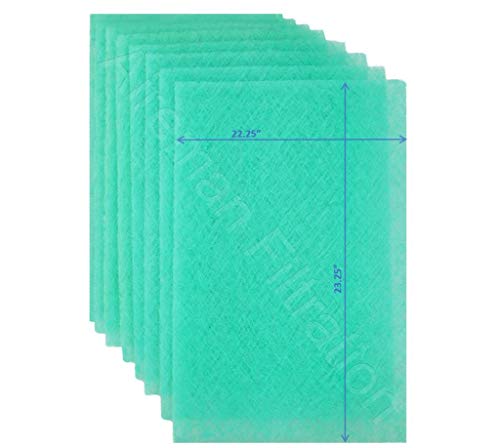 Image of 25x25x1 Electronic Air Filter Replacement Pads - 4 Changes