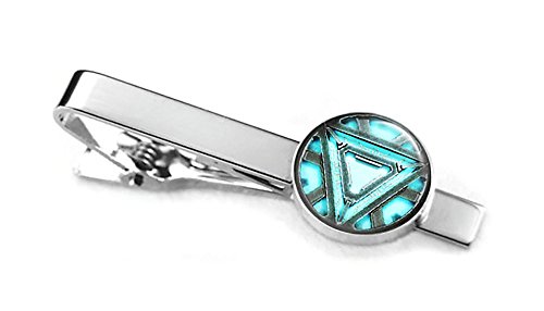 Arc Reactor Tie Clip, Iron Man Jewelry, Iron Man Cufflinks, The Avengers Cuff Links, Iron Man Cuff Links Set Option