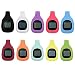 HWHMH Classic Pack/Deluxe Rainbow Pack/Olympic Rings Pack Accessory Replacement Clip for Fitbit Zip Only (No Tracker) (10pcs Classic Pack)