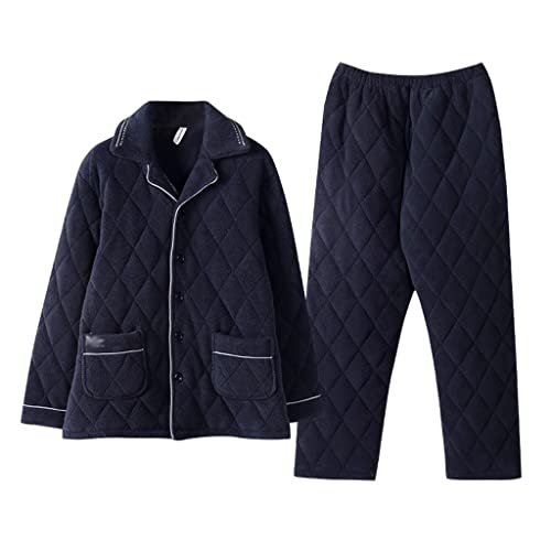 Pyjama d'hiver en velours corail pour homme parfait pour vos soirées cocooning