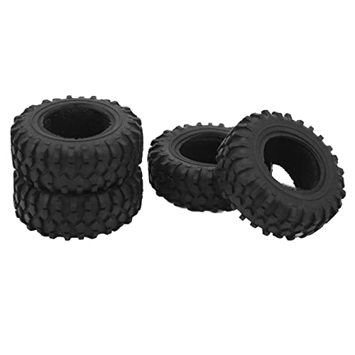 Rc Tyre, Flexible Rc Wheel Tires Rubber For Fcx24 1/24 Climbing Car For Rc Car Parts #TOP16