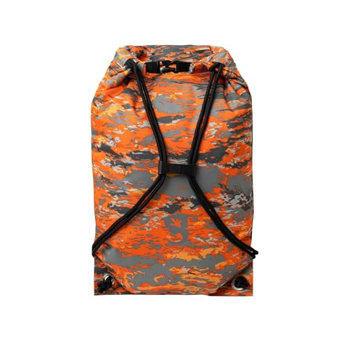 Image of geckobrands Embark 10L Drawstring Backpack - Waterproof, Lightweight Dry Bag for Beach, Hiking, and Light Water Activities