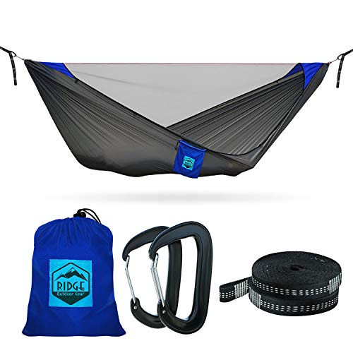 11ft Camping Hammock with Mosquito Net - 2019 Upgraded - Ultralight Hammock Tent