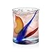 Libbey Blue Ribbon Impressions Rocks Glasses, 12.5-ounce, Set of 8