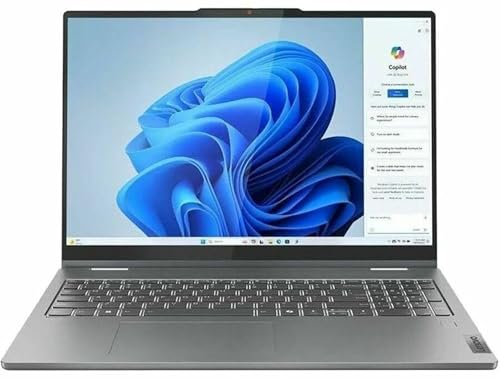 Lenovo IdeaPad 5 16IRU9 83DU0006US 16" Touchscreen Convertible 2 in 1 Notebook - WUXGA - Intel Core 5 120U - 16 GB - 512 GB SSD - English (US) Keyboard - Luna Gray - Intel Chip - 1920 x 1200 - Wi