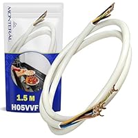 Herdanschluss Kabel Länge 1,5 m Typ H05VVF – Garantie 10 Jahre - MONTERAL