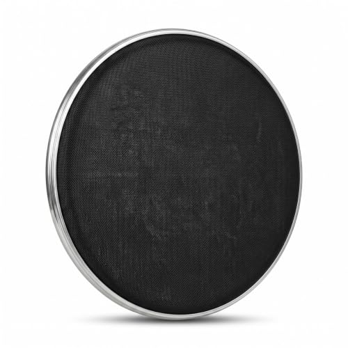 2 Ply Drum Mesh Head Silent Skin Practice Drum Replacement 10 Inch Black