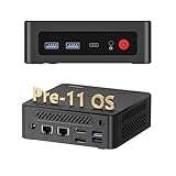 origimagic C4 Mini PC | Ryzen 5 3550H |16GB DDR4 RAM |512GB NVMe SSD | Dual 1GbE | 4K Triple Display, HDMI+DP+USB-C, WiFi 5, BT 5.0,11 Pro OS