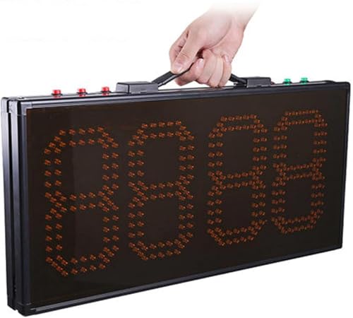 Tablero electrónico de sustitución para fútbol con LED