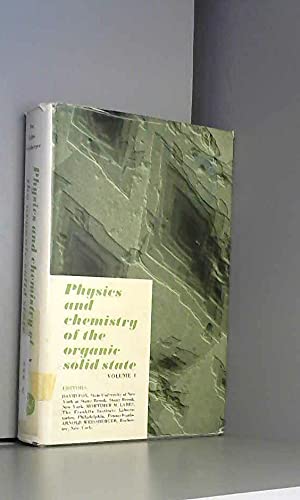 Physics and Chemistry of the Organic Solid Stat... 047027042X Book Cover