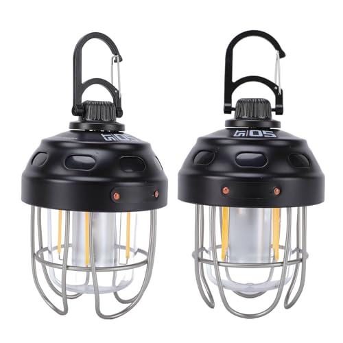 Lanterne de camping rétro LED contre les pannes de courant