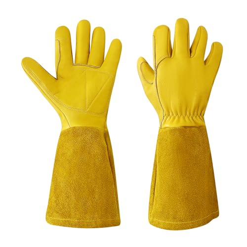 luvaswel Tig Welding Gloves and Women - 100% Cowhide