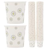 Utilisation polyvalente pour les boissons : ces petits gobelets en papier sont idéaux pour servir du café, du thé, du jus et autres boissons, offrant une solution rapide et pratique pour toutes les occasions