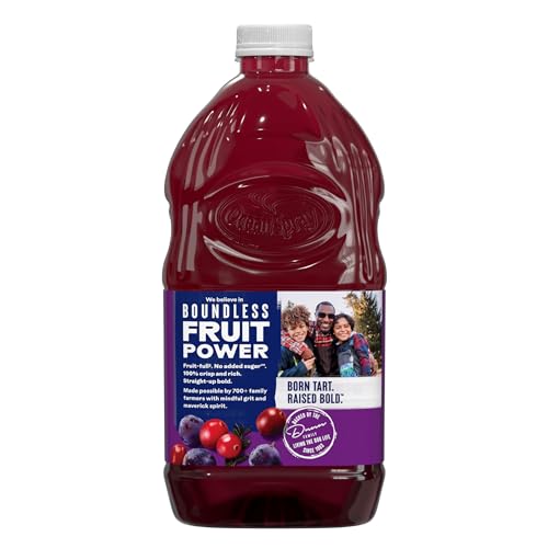 Ocean Spray® 100% Juice Cranberry Grape Juice Blend, 64 Fl Oz Bottle (Pack of 8) - Thumbnail 5