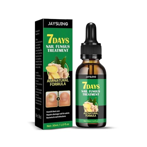 30ml suero reparador de uñas, tratamiento para hongos pies y manos, eficas para uñas amarillas uñas encarnadas,llagas,pedicura,fortalece y repara uñas debiles,quebradizas(producto ecologico, jengibre)