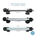 MingDak LED Aquarium Light for Fish Tanks,18 LEDs,7.5-Inch,Output 12V/0.5A Brighter Than 5V/1A,White Lighting