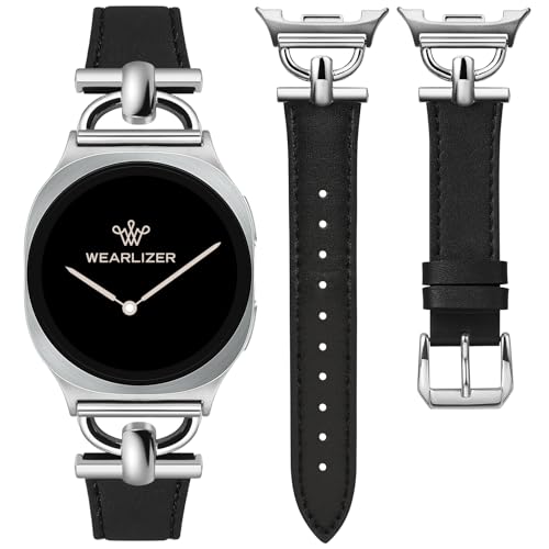 Bracelet Wearlizer en cuir pour sublimer votre Galaxy Watch 8 femme