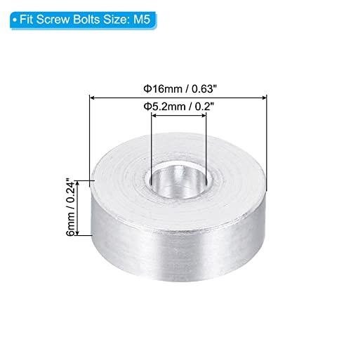PATIKIL M5 Aluminum Spacer - Image 2