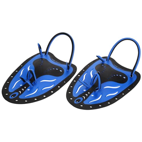 Generic Aletas de Mano de Buceo Whale Aletas de Paleta Ergonómicas para Snorkel y Buceo con Paleta de PP y Correas de Silicona (M)