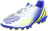 Fussball adidas Performance P Absolado LZ TRX AG J G64901, Jungen Fußballschuhe, Weiß (RUNNING WHITE FTW/VIVID YELLOW S13/PRIME BLUE S12), EU 38 2/3 (UK 5,5)