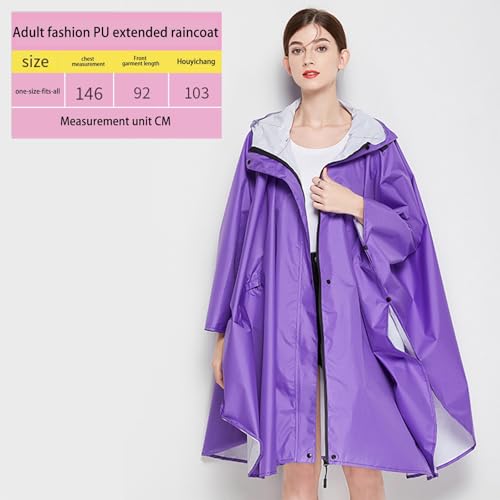 Veste impermeable capuche contre les averses soudaines
