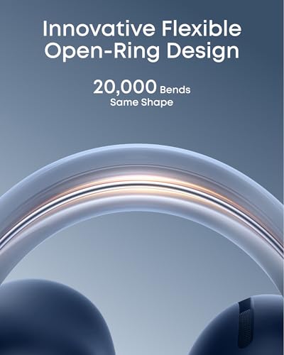 Image of Soundcore AeroClip by Anker, Open-Ear Earbuds, Clip-On Headphones, Adaptive Comfort, Clear Calls with 4 Mics and AI, Stable Fit, 12mm Drivers for Powerful Bass, Hi-Res, Open-Ring Design