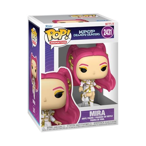 Funko POP! Animation: Netflix - KPOP Demon Hunters - Mira - Figura in vinile da collezione - Idea regalo - Prodotto ufficiale - Giocattoli per bambini e adulti - Modello di figura per collezionisti