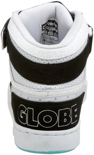 Globe Men's Superfly Skate Shoe,White/Black/Turquoise,6 M | Image 2