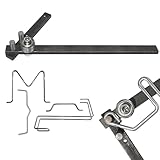 Singring Manual Rod Bender Mini Tubing Bender Hand Rebar Bender Desktop Workbench Bending Tool for Bending of 1/4' Pipe