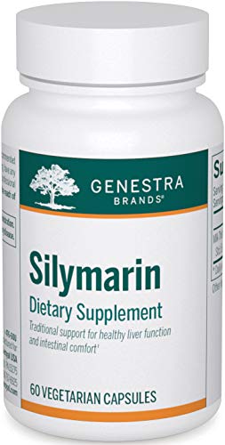 Genestra Brands Silymarin | Supports Liver Function and Promotes Intestinal Comfort | 60 Capsules Genestra Brands Silymarin | Supports Liver Function and Promotes Intestinal Comfort | 60 Capsules
