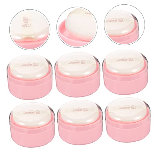 Kisangel 12 Peças Caixa De Sopro De Pó Corporal Frascos De Cosméticos De Plástico Dispensador De Pó